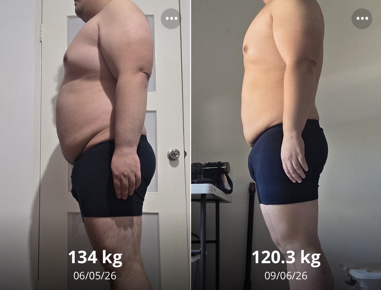 Buffet Lover Before and After